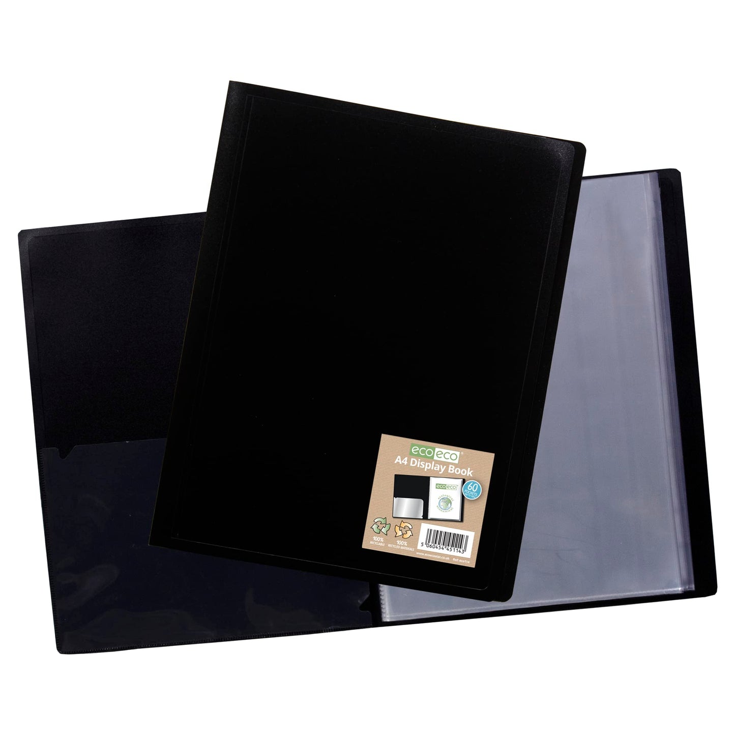 eco-eco Recycled A4 Display Books