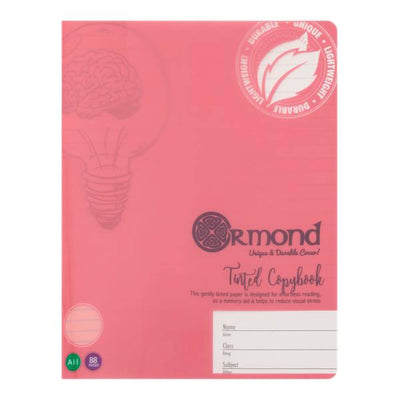 A11 Ormond Visual Memory Aid Copy Book with Durable Cover Pink