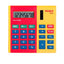Texet B82 Kay Stage 1/2 Big Key Big Display Calculator - Red