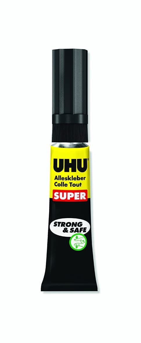 UHU Strong and Safe Super Glue Adjustable Super-strong and Fast Odourless 7g