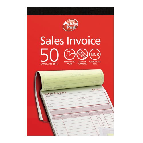 Pukka Duplicate Invoice Pad