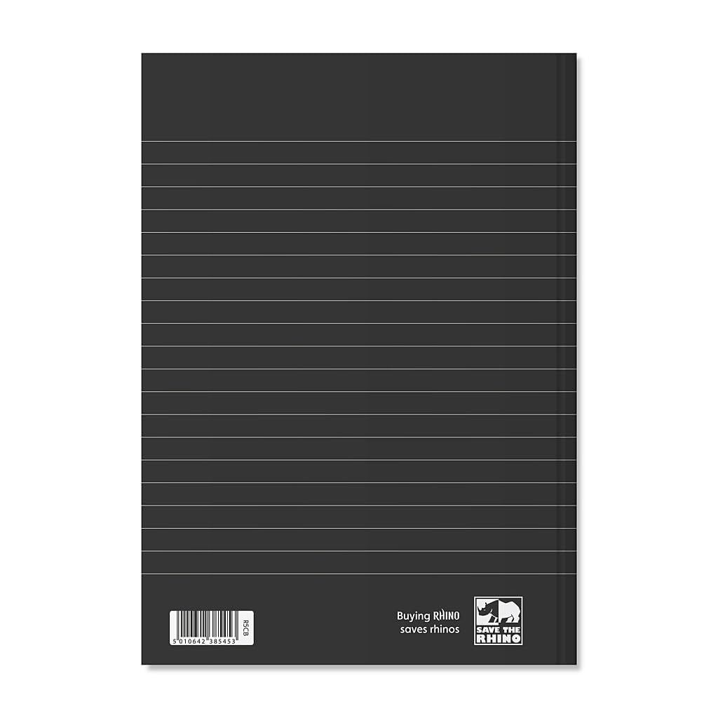 RHINO A5 Notebook 192 Page Hardback