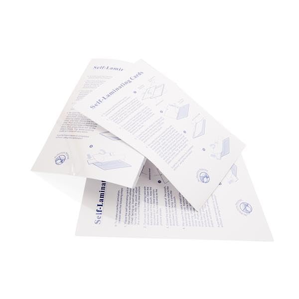 A4 Instant Self Seal Laminating Pouches - No Machine Needed - Pack of 3