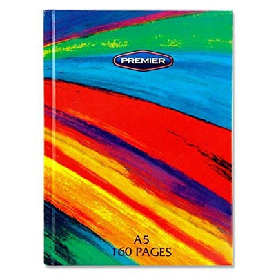 A5 Rainbow Hardcover Notebook