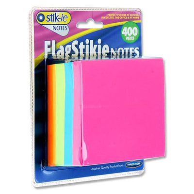 Stik-ie Flag Sticky Notes 400 Sheets