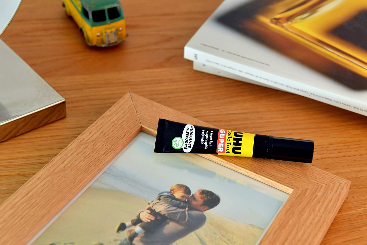 UHU Strong and Safe Super Glue Adjustable Super-strong and Fast Odourless 7g
