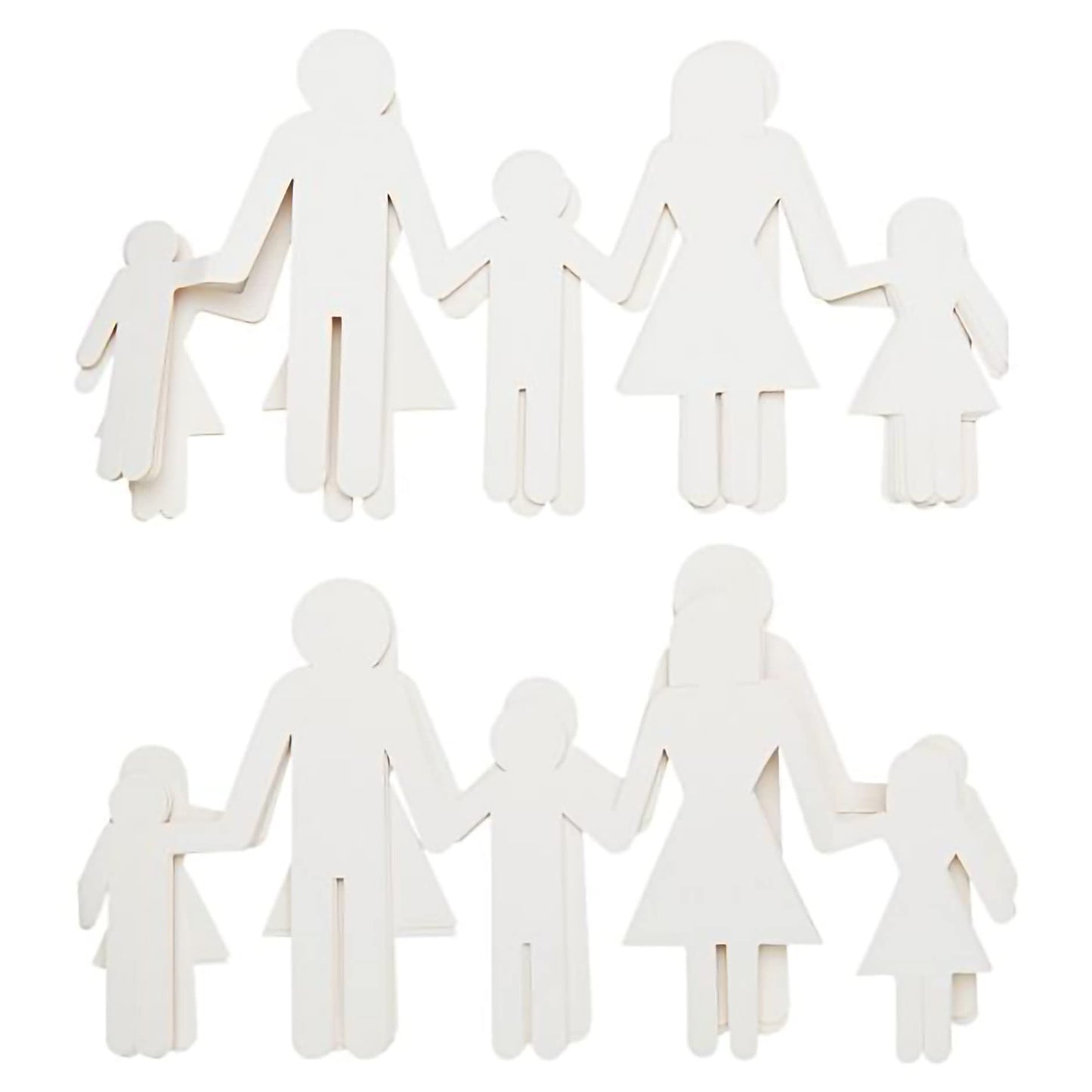 Crafty Bitz Family Cutouts Craft Paper Pack of 10