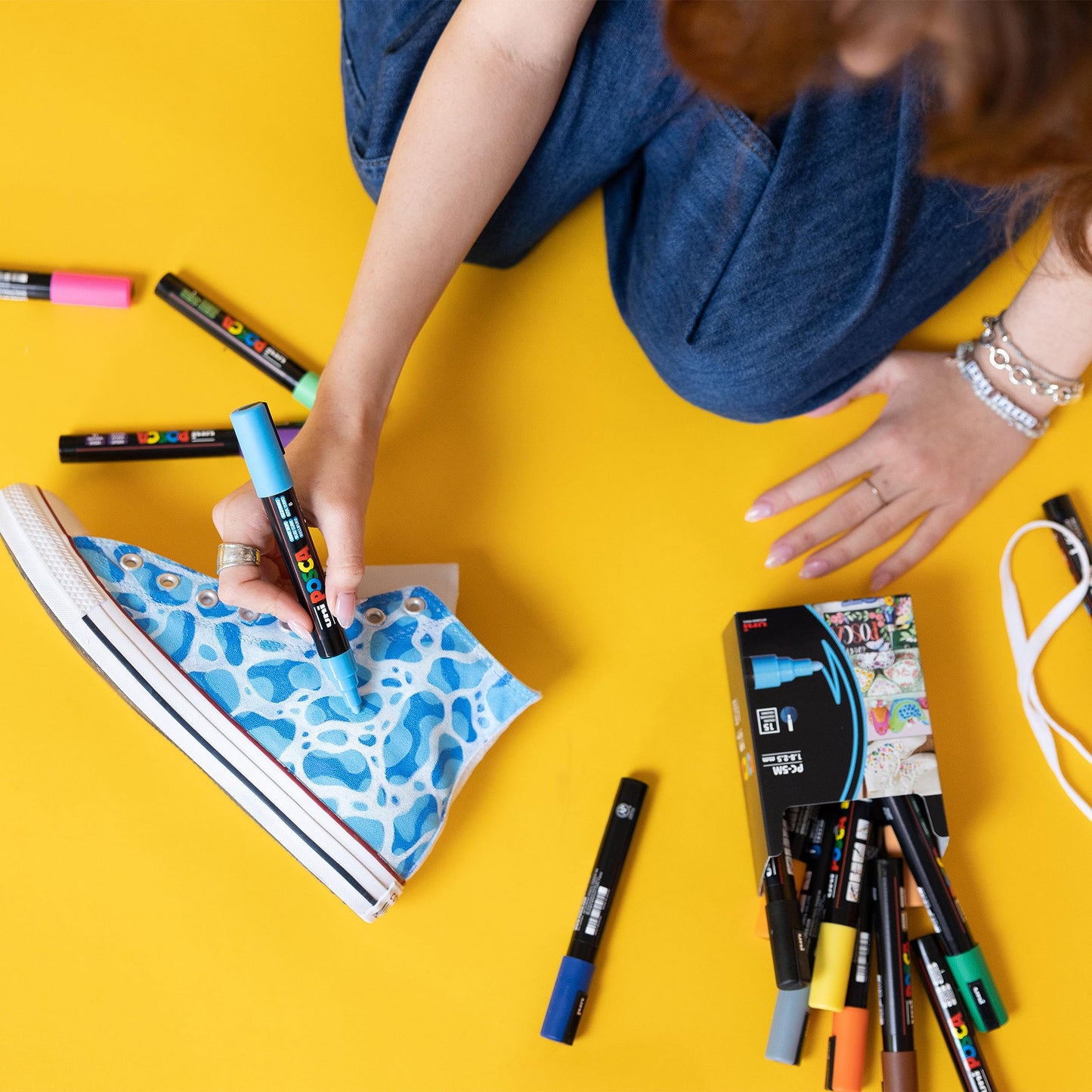 POSCA PC-8K Broad Chisel Tip Paint Markers Included in Our BUY 2 GET ONE FREE OFFER
