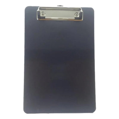 A5 Black Plastic Clipboard